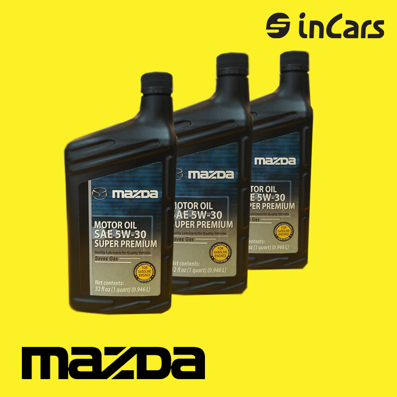 Моторное масло Mazda, Super Premium SAE 5W-30, 1L; 0000-77-5W30-QT